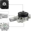 AULINK AW7160 Water Pump For Dodge B150 B250 B2500 B1500 Ram1500 2500 3500,For Jeep Grand Cherokee Wagoneer 3.9L 5.2L 5.9L 4851178AA 53020135