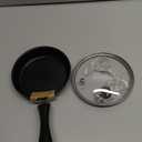 Egg Frying Pan, 4.7/6.3 Inch Single Egg Durable Small Cooking Pot with Handle Nonstick Frying Pan with Lid Covered Heat Resistant Small Skillet Portable Round Omelet Skillet for Stove