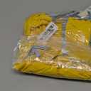 Lukovee Dog Raincoat, Adjustable Dog Rain Jacket with Clear Hooded Double Layer for Large Medium Small Dogs Puppies, Waterproof Rain Coat Poncho with Reflective Storage Pocket & Rim (Yellow, L)