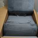 Lunix LX5 4-Piece Support for Shoulder & Upper Body Rest, Orthopedic Bed Wedge Pillow Set, Elevated Memory Foam for Post-Op Recovery & Sleep Comfort, Stone Navy