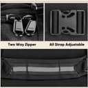 Helmet Backpack for Motorcycle Cycling, Large Capacity Waterproof Helmet Holder, Helmet Storage Bag Hiking Backpack