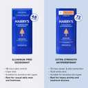 Harry's Aluminum Free Deodorant for Men - Odor Control, Redwood Scent, 2.5 Oz, 3-Pack, Men Deodorant Aluminum Free