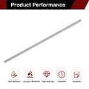 1PCS M18x250mm Fully Threaded Rods, 304 Stainless Steel Right Hand Thread Studs, M18-2.5 Pitch All Thread Bar for Furniture, Machinery, DIY Repairs
