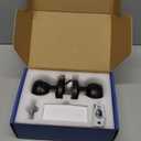 WiFi-Triggered 5-in-1 WiFi Smart Fingerprint Door Knob Lock with Keypad - Lock-Side Programming, Local Data Storage, Doorbell-Triggered Remote Unlock, Real-Time Alerts - Ideal for Bedrooms, Offices (Matte Black)