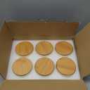 ZOUTOG Succulent Pots 3.1 Inch,6 Pack Succulent Planters,Small Pots for Plants with Drainage and Tray,White Ceramic Flower Planters for Indoor Plants,Home,Office,Desk