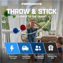 Popdarts Game Rookie Pack  Beginner-Friendly Suction Cup Dart Game for Kids, Families, and New Players | Indoor & Outdoor Target Toss Game | Fast Setup, Durable, Simple Rules, and Fun for All Ages! (Blue & Green)