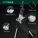 SCITOO YX8286 Rack and Pinion Unit 2007-2011 for Honda CR-V（Except Japan Built Vehicle）