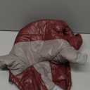 Winter Small Medium Dog Coat,Hooded Four-Legged Dog Jacket Cotton-Padded for Puppy Cat Doggie Pets Dog Clothes Apparel Clothing (Red, Small)