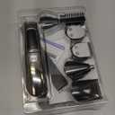 Ufree Beard Trimmer for Men, Waterproof Electric Razor for Nose, Body, Face & Mustache, Cordless Hair Clippers Shavers Grooming Kit, Gifts for Men Husband Father (Silver)