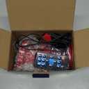 Treela Red Laser LED Light Projector Outdoor Star Projection LED Projector with Remote Waterproof Decorative Light for Garden Yard Party(Red Green Blue Color,Cross Stars)