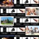 Camera Remote Shutter Release Wireless: [164'] Radio Control Accessories for Canon Rebel T7 T6 T5 T8i T7i SL3 EOS R RP R100 R7 R6 Mark II III R50V 90D 80D 70D, with AAA Battery & Removable Tripod Clip