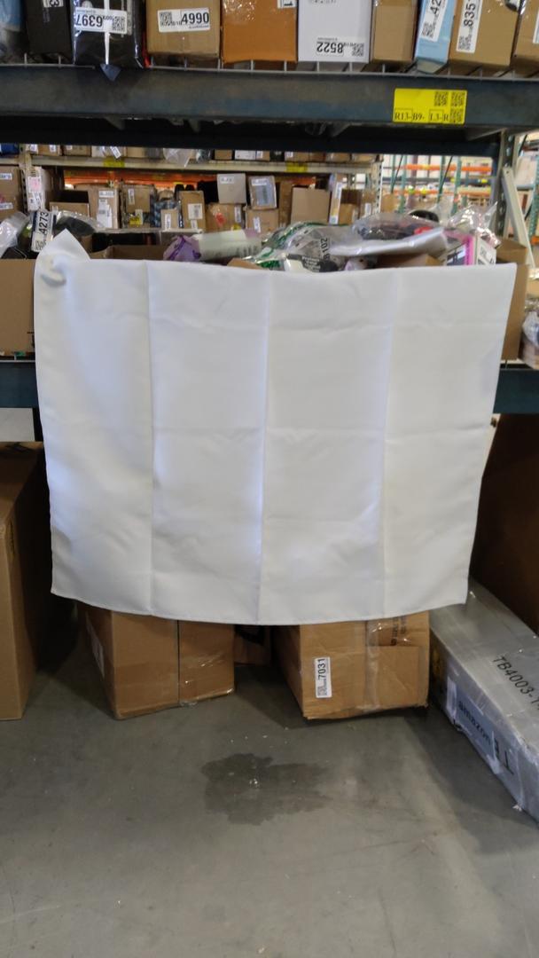 Curtains, 42×36,5 inch, Pack Of 2, White