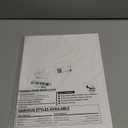 Thermal Printer Paper 8.5 x 11 Inch, 100 Sheets US Letter Size Thermal Paper, Compatible with M08F/A40 Thermal Portable Printer, Continual Feeding Folded Printing Paper (100 Sheets/Continuous Folding)