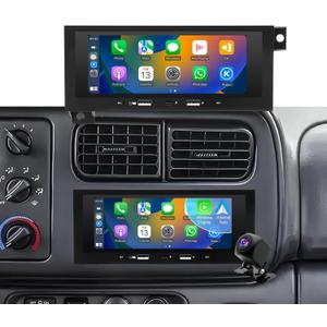 Car Radio for Dodge Ram 1500 2500 3500 19942002, Jeep Wrangler 1997-2002, Grand Cherokee 1993-1998, Town & Country 1990-2000, Touch Screen Stereo with Fast Charger Carplay Android Auto GPS FM 5G WiFi