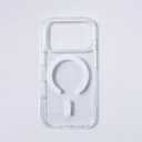 Clear Magnetic Phone Case Compatible with iPhone 17 Pro  Supports Magnetic Wireless Charging, Slim TPU Bumper + Acrylic Back, Shockproof Transparent Cover