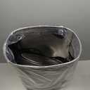 Ninestars DZT-50-25 Motion Sensor Trash Can, Large, Silver