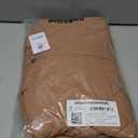 Amazon Essentials Unisex Kids and Toddlers' Long Quilted Jacket (3T, Light Brown)