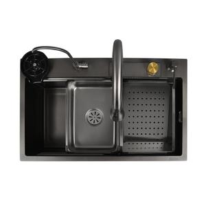 29.5" x 18" Rectangular Stainless Steel Kitchen Sink, Multifunction with Multiple Sizes