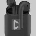 Acoustix AudioBuds+ True Wireless Earbuds with Charging Case - Black