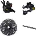 Box Four 8 Speed Multi Shift Non E-Bike and Single Shift E-Bike Cycling Groupset with Rear Derailleur, Shifters, Cassette, Chain, Shift Housing Kit Components Mountain Bike Drivetrain Upgrade