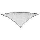 Diane Extra Large Cotton Triangle Hair Net for Salons, Home Styling, Curl Setting, Securing Hair in Place, and Protecting Hair While Drying or Sleeping