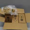 A19 Edison Light Bulb,E26 Incandescent Light Bulbs 60W Antique Vintage Bulb,2200K Dimmable Warm White 280 Lumens Amber Retro Decorative Old Fashioned Incandescent Bulb,Squirrel Cage 6 Pack