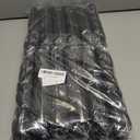 12 Pack Cheesecloth Table Runner 10Ft Christmas Gauze Boho Table Runners for Wedding Decor Bridal Shower Decorations Baby Shower Party(35" x 120")(Black)