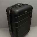Wrangler 20" Hardside Spinner Carry-On Luggage, Black, 22-inch