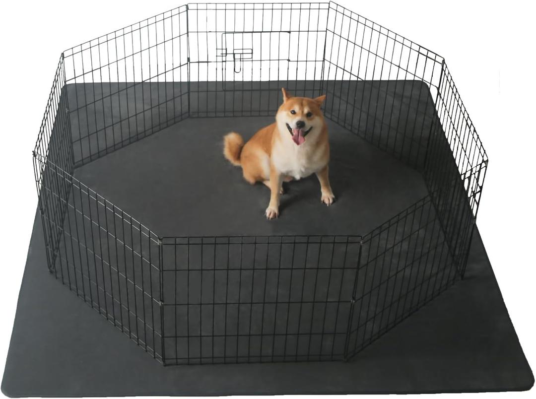 Dog Pee Pads Reusable 72x72 Inch, Fast Absorbent Puppy Pads with Washable, Waterproof, Non Slip, Quick Dry Dog Pads for Puppy Pen