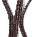 GENIQUE Genuine Leather Glasses Strap, Eyeglass Chain,Eye Glasses holders around Neck, Sunglass Strap for Men (Antique Brown Distressed)