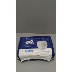 Amazon Basics Unisex Protective Underwear, Overnight Absorbency, Small/Medium, 16 Count, (1 Pack of 16)