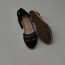 PIZZ ANNU Women's Espadrille Low Wedge Heel Sandals with Buckle Ankle Strap Close Toe Casual Dressy Summer Platform Shoes 8!