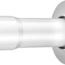 AmazerBath Spring Tension Shower Curtain Rod, 31-75 Inches Heavy Duty Tension Rod Rust Proof Bathroom Curtain Rod, Adjustable No Drill Easy Segmented Installation, White