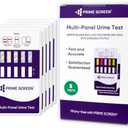 Prime Screen [20 Pack] 10 Panel Urine Drug Test Kit - Testing Instantly for THC (Marijuana), BZO (Benzos), MET (Meth), PCP (Phencyclidine), MTD, AMP, BAR, COC, OPI, MDMA - WDOA-3104