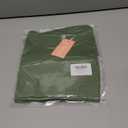 PLOKNRD Women's Casual Dress Summer Short Sleeve T-Shirt Dress Crew Neck Basic Dresses 2025 (Army Green, L)