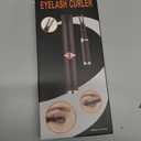 Electric Eyelash Curlers, Upgrade Rechargeable Eyelash Curler, 3 Adjustable Temperature Modes, 24H Natural Long-Lasting Curl (Black)