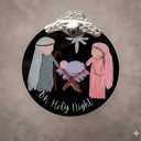 Christian Gifts: Nativity Scene Christmas Ornaments (Christian Christmas Decorations) | Religious Holiday Decor, Holy Family Ornament, Religious Gifts, Baptism Gift & Unique Faith Festival Gift