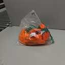 3PCS Halloween Pumpkin Costume for Women,Pumpkin Poncho for Adults with Headband & Bag,Halloween Costume for Women