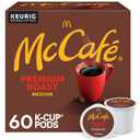 McCafe Premium Roast Coffee, Single Serve Keurig K-Cup Pods, Medium Roast, 60 Count, (6 Packs of 10) (EXP 11/30/25)