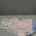 Vanity Fair Women's High Waisted Underwear, Full Coverage Ladies Panties, Perfectly Yours Briefs, Nylon  Pink/Blue/Candleglow, 8