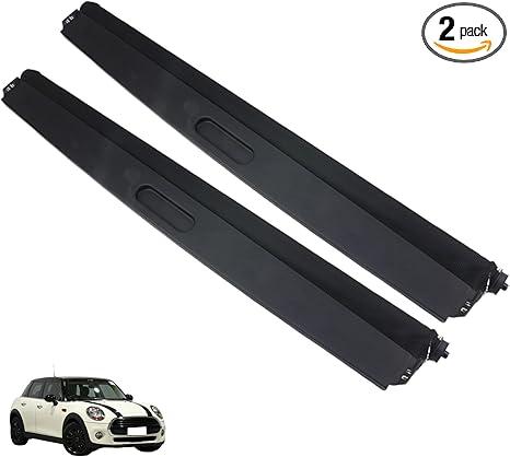 Front & Rear Electric Sunroof Sunshade Bracket for Mini F54 F50 F56 F60 2015-2022 Black Sunroof Sunshade Cover Replaces 54109451245 54107379619 54107379618