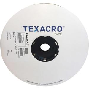 TEXACRO Brand 71/WI125 70/71 Velcro Adhesive-Backed Loop-Side Only: 1" x 75 ft. Loop-Side only, White