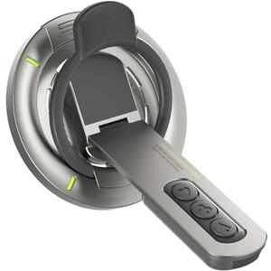 Phone Grip for Magsafe Phone Stand 360Roration Gym Holder Phone Kickstand Silicone Finger Ring Innovative Pressure-Relief Damping Hinge Design with Magnet Ring Compatible All Phones (Black)