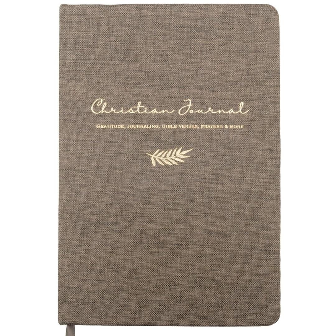 Christian Devotional & Gratitude Journal with Guided Prayers, Bible Verses, Scripture Prompts & Illustrations Hardcover Christian Prayer Journal & Bible Study Notebook, perfect for spiritual growth (200 Pages)