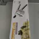 SPEENSUN Potato Ricer, Ricer For Mashed Potatoes, 15 OZ Heavy Duty Stainless Steel Potato Masher Make Fluffy Mashed Potatoes, Fixed Disc Spaetzle Maker Without Messy, With Silicone Handle