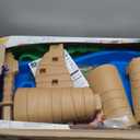 Step2 Tropical Rainforest Kids Water Tables, Outdoor Toddler Activity Table, Ages 1.5+ Years Old, 13 Piece Water Toy Accessories, Blue & Green