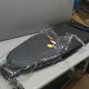 Ironing Board 48x15, Wide Heavy Duty Full Size Iron Board with Retractable Iron Rest, BlissBoard Sturdy Frame with Ultra Thick Padding, Heat-Resistant Cover, Height-Adjustable (Black)