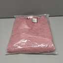 Womens Tops Dressy Casual Long Sleeve Shirts Loose V Neck Business Work Tunic Blouses (Pink, L)