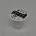 Vapor Barrier Tape - 4 inch x 180' Roll, Made in USA, White Polyethylene Tape for Crawl Spaces & Moisture Barriers, Waterproof Seal & Seam Tape for Underlayment, Insulation, and Plastic Liners (1)