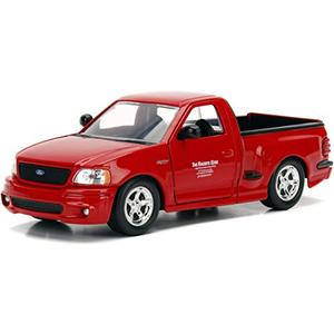Jada Toys Fast & Furious 1:24 Brian's Ford F-150 SVT Lightning Die-cast Car, toys for kids and adults, Red (99574)